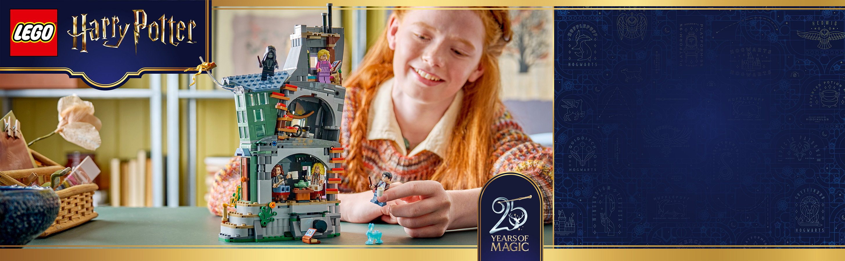 Čarovný model LEGO® Harry Potter™ pre deti